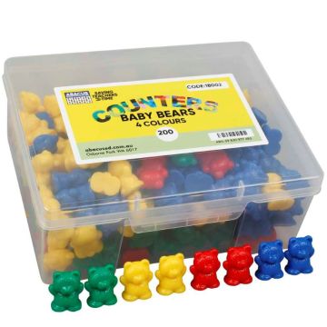 Small Bear Counters - Set of 200