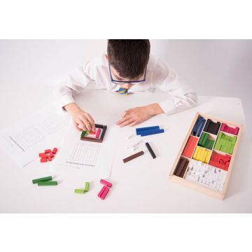 Wooden Cuisenaire Rods - Box of 308