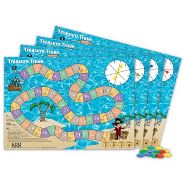 Treasure Trove Maths Game (Set of 4) - Dr Paul Swan