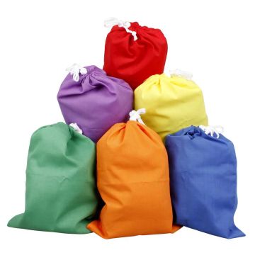 Drawstring Bags - Set of 6 (245mm x 345mm)
