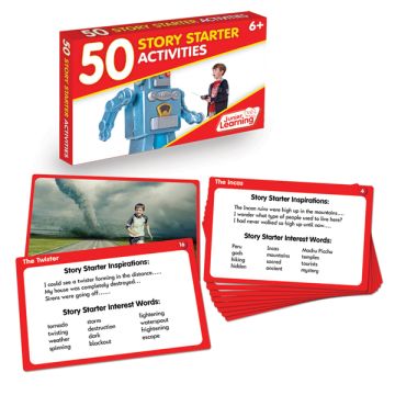 50 Story Starter Activity Cards