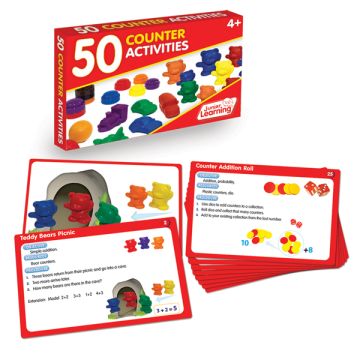50 Counter Activity Cards