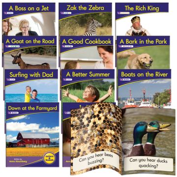 Decodable Readers - Phonics Non-Fiction (Set of 12)